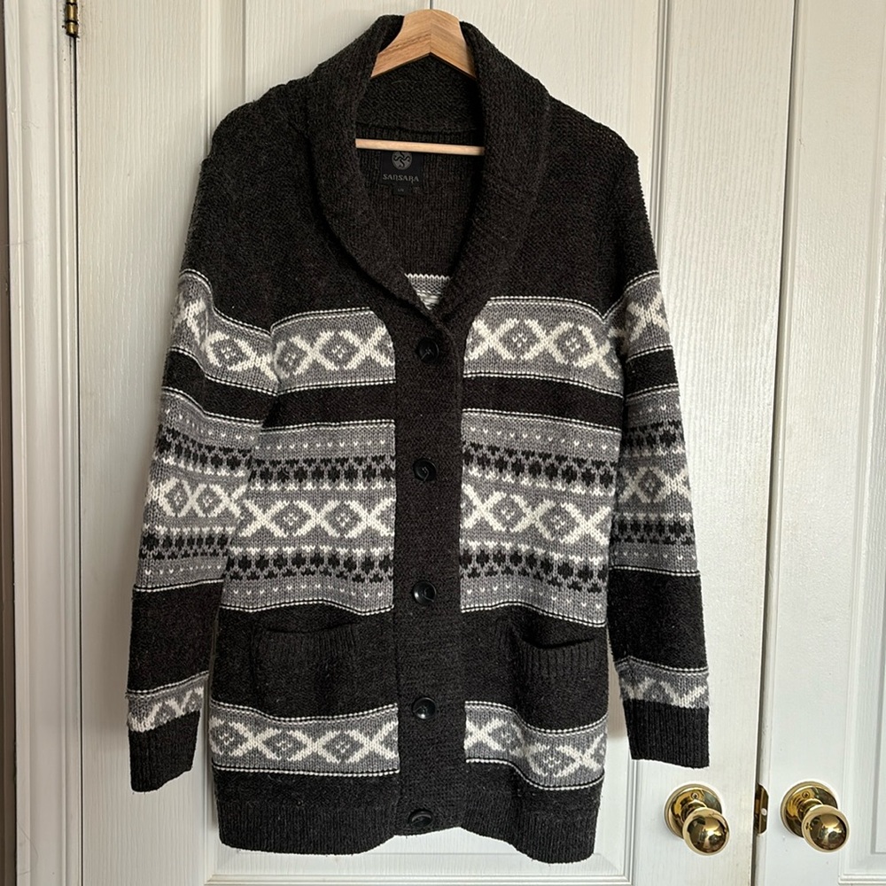 Button front cardigan